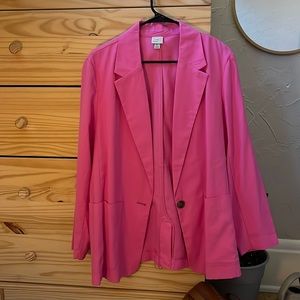 Pink blazer